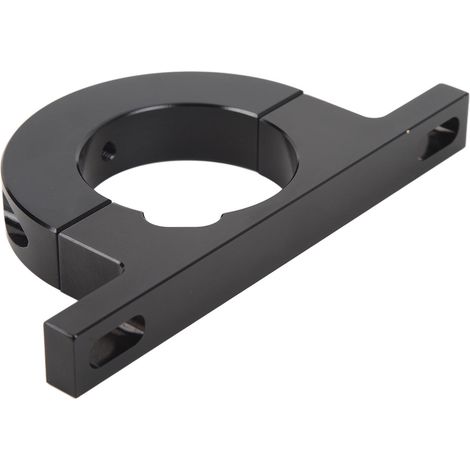 2-Zoll-Rohrlenksäulenhalterung 2310000030, gefrästes Aluminium, mit Schlüssel und Absturzsicherung, für Chevy, schwarz. (1/5)