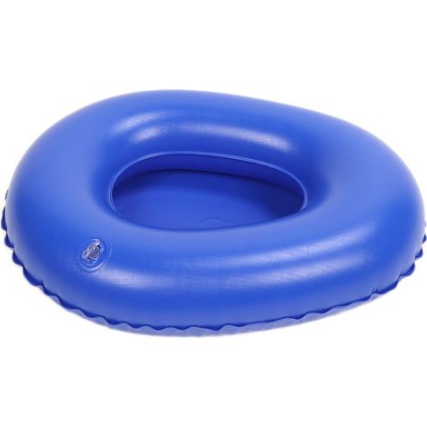 Matelas alité médical anti-escarres pour personnes âgées - Alèse imperméable lavable et confortable - Coussin de lit bleu (1/5)