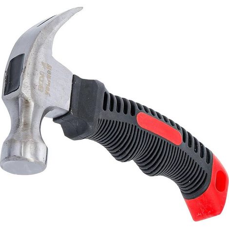 Marteau à Panne Fendue Stubby 250 g - Compact et Précis - Acier, Zones Difficiles - D-Work (1/5)