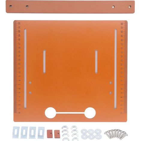 Plaque de base de Machine de découpe 25x28cm, Table de scie PP avec marge de 2cm pour le travail du bois (1/5)