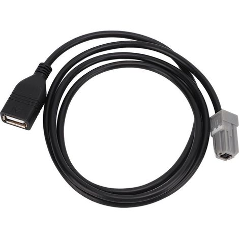 Cable adaptateur USB femelle pour lecteur CD de voiture, cordon de Conversion Audio MP3 MP4 de remplacement pour Mazda (1/5)