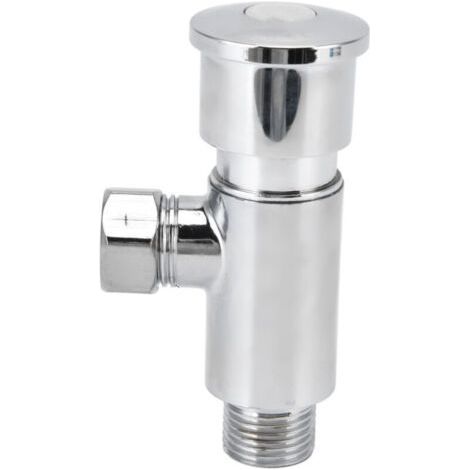 Manual pressure flush valve, zinc alloy toilet repair kit, G1/2 tank spare parts FLITI (1/4)