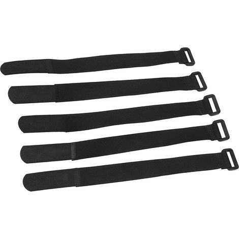 Set mit 5 verstellbaren Fahrradlenkerriemen aus Nylon von DUUTI Sports Cycling Riding (schwarz) (1/5)