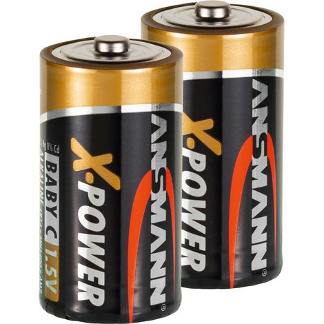 ANSMANN  - Batterie alcaline al manganese (1/2)