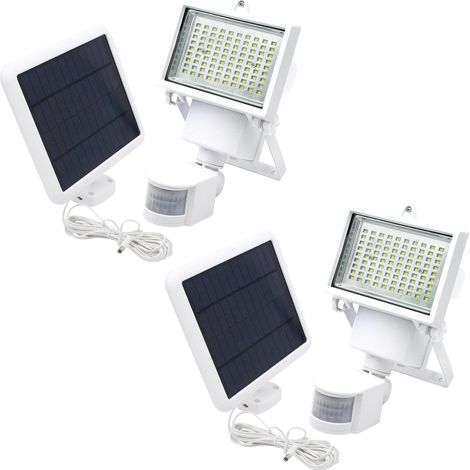 Juego de 2 proyectores con sensor solar 1000LM COOPER