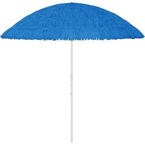 Sombrilla de playa Hawaii azul 300 cm vidaXL