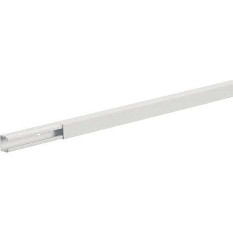 Goulotte de distribution PVC 15x15 mm - Longueur 200 cm (RAL 9016) LF1501509016 Hager (1/2)