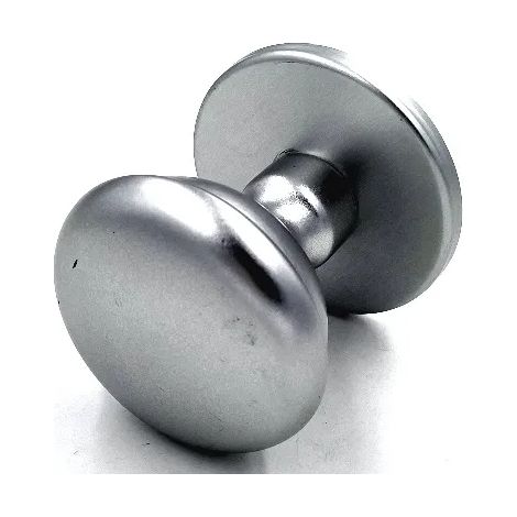 POMOLO GPB BLINDO D.65 ROS.70 FISSO ALLUMINIO CROMO SATINATO (1/3)