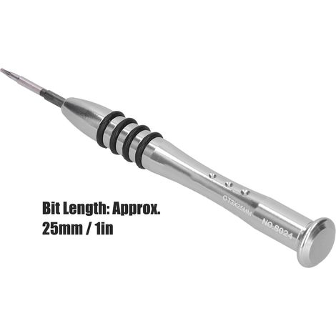 Sechsteiliges Set aus Chrom-Vanadium-Stahl-Sechsstern-Schraubendrehern für Demontage- und Reparaturarbeiten. (1/5)