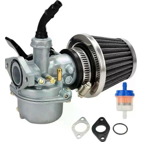 Carburateur PZ19 et filtre à air de 35 mm compatibles avec les moteurs 50cc, 70cc, 110cc et 125cc. (1/5)