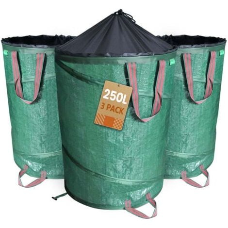 Sac de jardin 272L Lot de 3 sacs XXL (1/5)