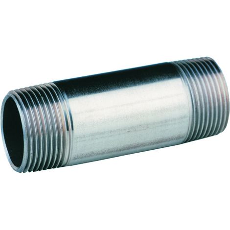 Edelstahl-Rohrdoppelnippel 1" x 120mm 1.4404