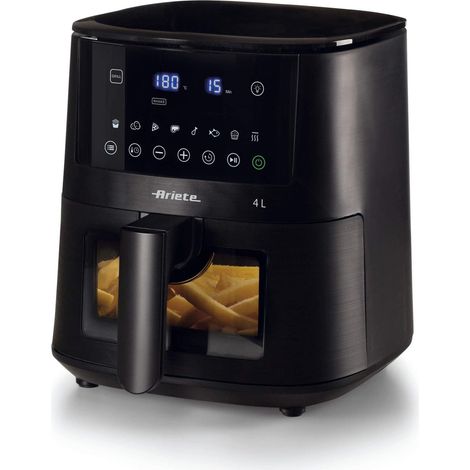 Ariete 4633 Friggitrice ad Aria Nera e Inox 4 Litri (1/3)