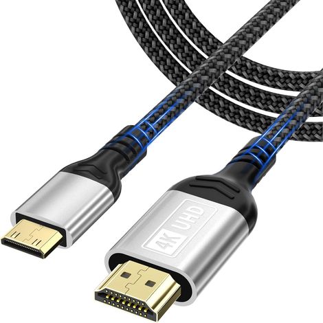 Câble Mini HDMI vers HDMI 3M,4K@60Hz Câble Mini HDMI (1/5)