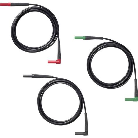 Fluke TL324-RGB Set de cordons de mesure fiche mâle fiche mâle 2 m rouge, noir, vert 1 pc(s) (1/2)