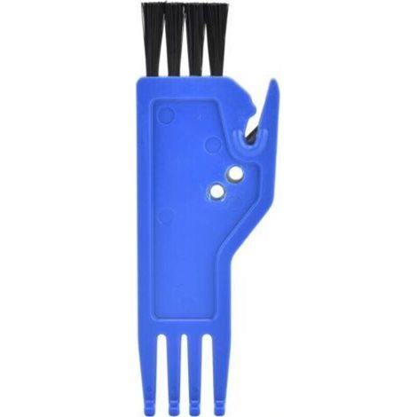 Dust Removal Brush Replacement, Scrubber Cleaning, Handheld Vacuum Cleaner Parts, Main Roller Brush Cleaning Tool Fits (Blue) (1/5)