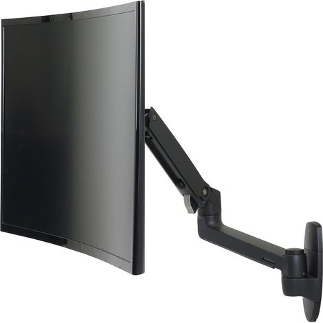 Ergotron LX Monitorarm schwarz Wandhalterung 34 Zoll