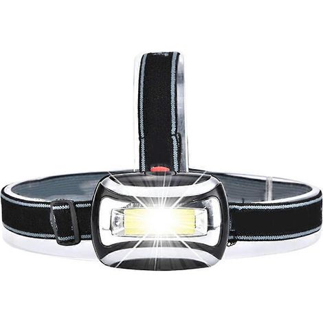 Mini 20243W 800LM Hochleistungs-Stirnlampe mit großer Reichweite für Outdoor-Aktivitäten und Notfallsituationen (Schwarz) (1/3)