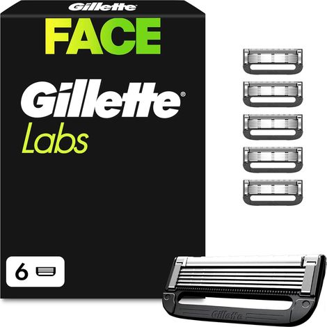 Labs Lames de Rasoir Homme, Pack de 6 Cartouches (1/5)