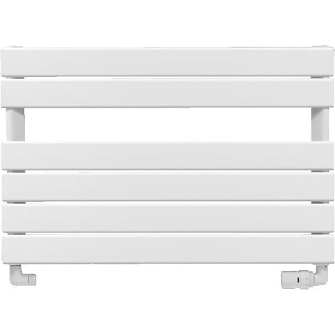 Sèche-serviettes électrique acier CHORUS BAINS ALLÈGE 400W blanc - 800 x 530 mm - Finimetal (1/3)