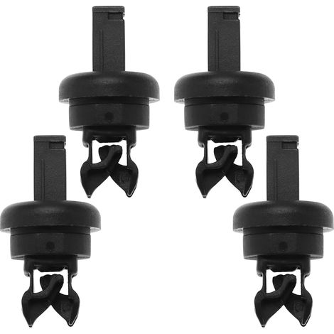 Clip De Fixation Pour Tablettes Arrière - Diamètre De Trou 6,7 Mm - Compatible Clio Megane - Lot De 4 (1/5)