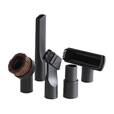 Accessoires pour aspirateur 32 mm, ensemble de brosse, suceur plat avec adaptateur de tuyau de 35 mm à 32 mm, 5 pièces (1/5)