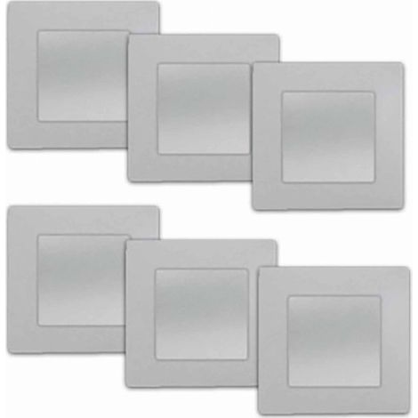 SIEMENS Lot de 6 Va & Vient SILVER Siemens DELTA VIVA (1/3)