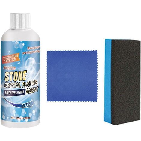 Agent de placage pour pierre et cristal, réparateur de rayures pour carrelage de cuisine, éclaircissant, 1 kit
