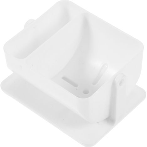 Due organizer da parete in plastica per cosmetici e accessori. (1/5)
