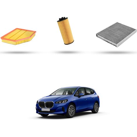 Kit Tagliando 3 filtri compatibile con BMW Serie 2 (U06) 220i 125kw dal 2021 (1/4)