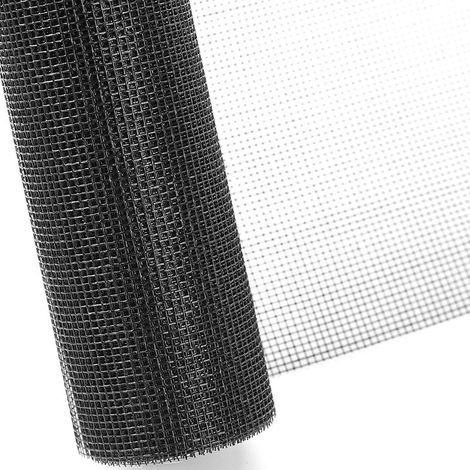 Zanzariera per finestra 300x120 cm, rotolo di zanzariera regolabile, rete in fibra di vetro resistente e ignifuga, rete anti-insetti per mosche (1/5)