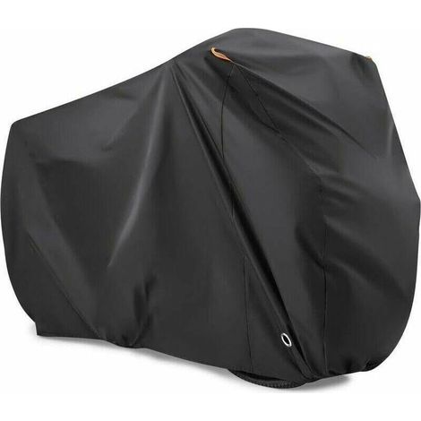 Housse vélo pour 2 Vélos, Housse de vélo étanche en nylon 190T avec protection contre la poussière, les UV, la pluie Protection pourVTT (1/4)