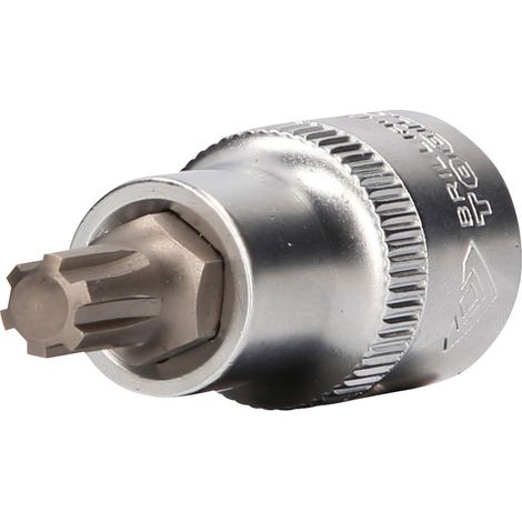 BRILLIANT TOOLS  1/2"  Vaso  de punta  RIBE  55  mm  largo  M8  -  BT022723 (1/4)