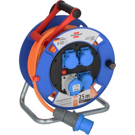 Brennenstuhl 1182690200 Kabeltrommel 25 m Orange CEE-Stecker 16 A 3polig (1/5)