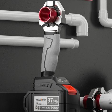 Machine de soudage à chaud pour batteries lithium-ion, soudeuse à chaud pour tuyaux d'eau domestiques en PPR, machine de soudage à chaud sans fil pour l'ingénierie de l'eau et de l'électricité) (1/5)