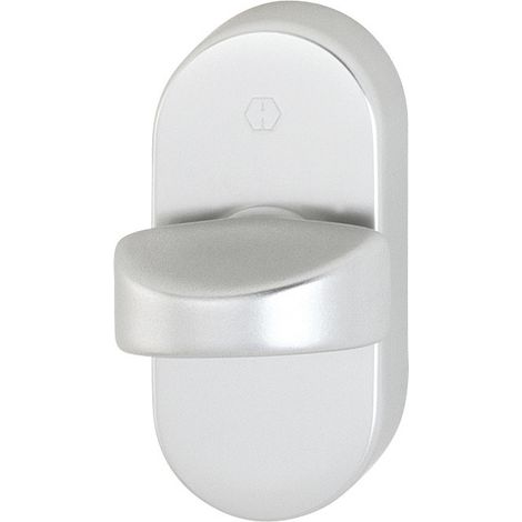 HOPPE® Olive auf Rosette OL92/55S, Aluminium, 2126213 (1/2)