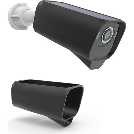 Étui en silicone étanche – Noir – Protection de caméra de sécurité – Durable – Extérieur (1/5)