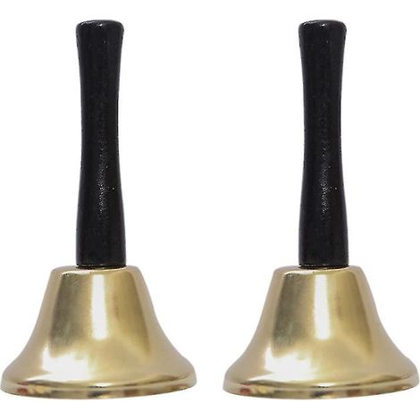 2 Stück Weihnachtsmann-Handglocken