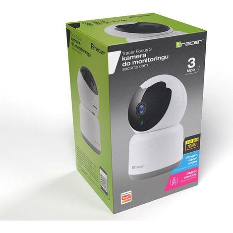 Tracer FOCUS 3 Telecamera IP Wi-Fi FHD 1080p 3,6mm