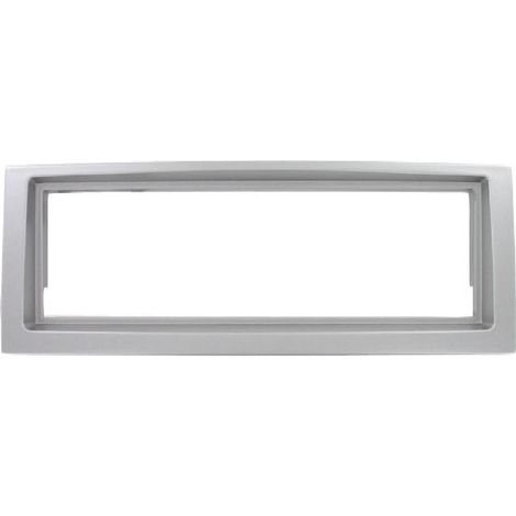 Facade Autoradio RAF2507 compatible avec PEUGEOT 407 04-10 1Din - Argent