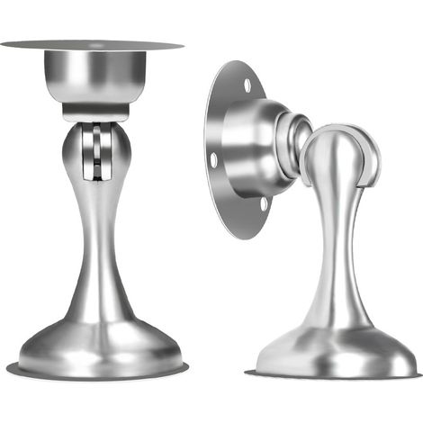BDD 2pcs butée de porte murale butée de porte adhésive butée de porte magnétique murale butée de porte magnétique robuste pour la maison, le bureau, l'hôtel (1/5)