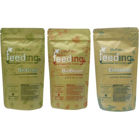 Pack engrais Powder Feeding Natural 125gr - GREEN House