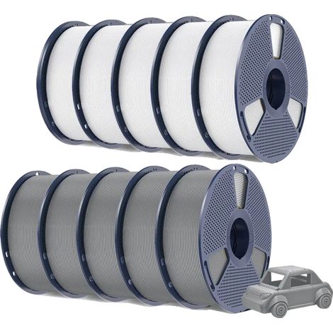 Filamento para impresora 3D, alta resistencia, dureza, PETG GY5 WT5 (1/2)