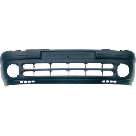 Pare-choc avant noir avec trous anti-brouillards Renault Clio 2 phase 1 1998-2001