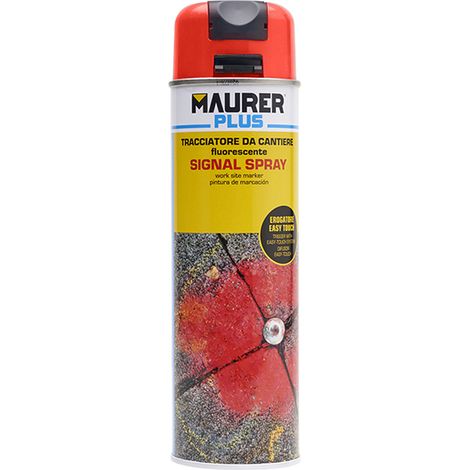 Fluoreszierendes rotes Markierungsspray 500 ml.