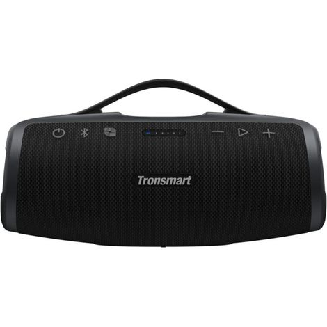 Enceinte Bluetooth portable Tronsmart Mirtune S100 – 50W puissance – Résistante à l'eau IPX7 – Son clair pour aventures outdoor