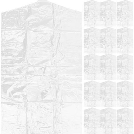 25 Stück 60 X 100 Cm Kleiderhülle Einweg-Kleidungsschutz Kleiderschutz Anzugtasche (1/5)
