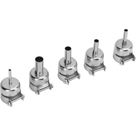 5Pcs Buse de Pistolet à Air Chaud Universel Série 850 3‑10mm pour Station de Dessoudage et Soudure (1/5)