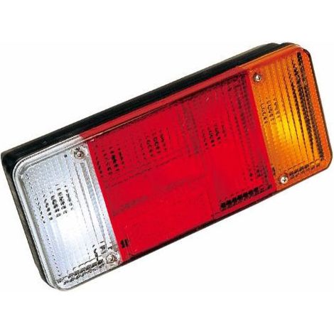 Feu arrière droite 4 fonctions 303x130x82 mm (1/2)