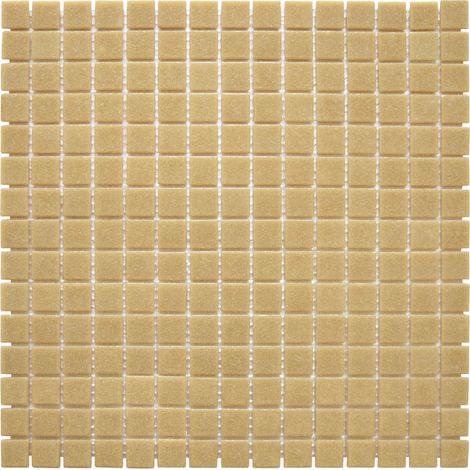 MOSAIQUE DECORATION BEIGE CLAIR TRAME PAPIER 1 PLAQUE 32,7 x 32,7 CM CASA LINEA